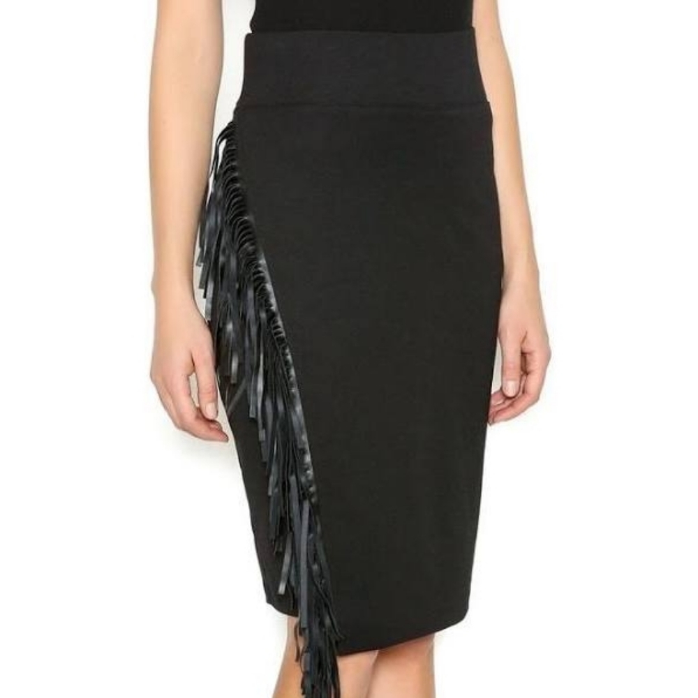 RD Style Charlotte Fringe Detail Pencil Sk…